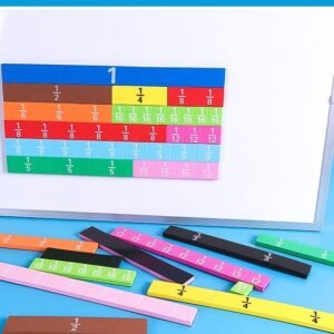 4th Grade Kids Magnetic Fraction Tiles