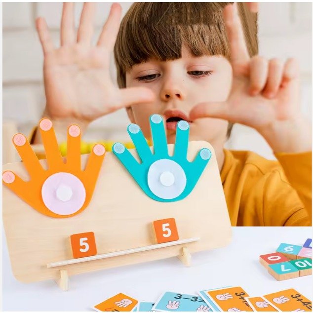 Finger Counting Math Learning Number Toy For Toddlers Finger Counting Math Learning Toy (For Toddlers)