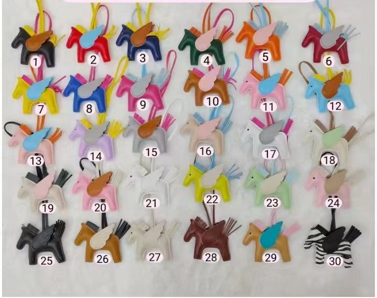 Hermes Leather Hanging Charms (4) Hermes Leather Hanging Charms - Image 5