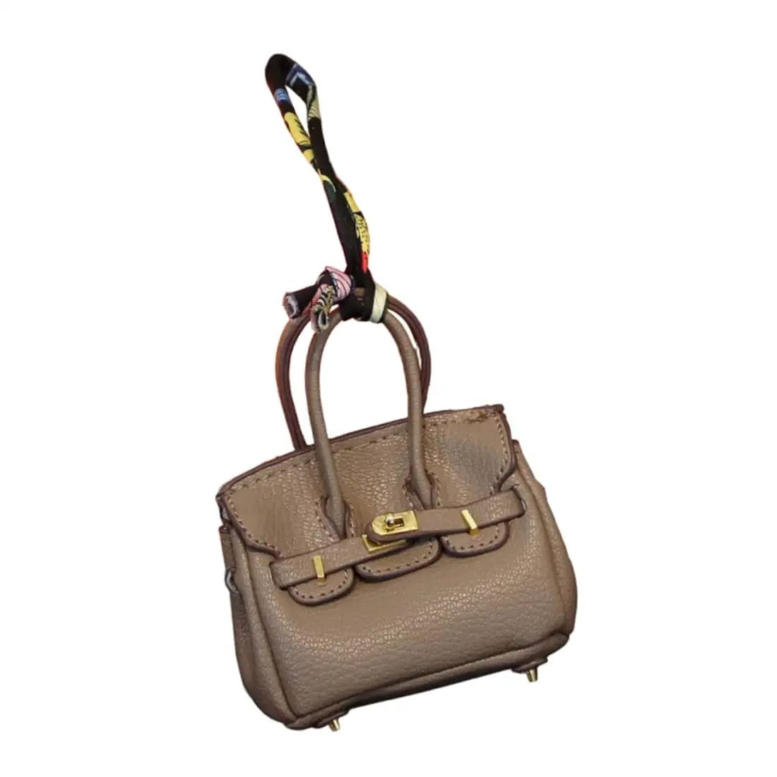 Mini Birkin Faux leather bag (4) Mini Birkin Faux Leather Bag - Image 8