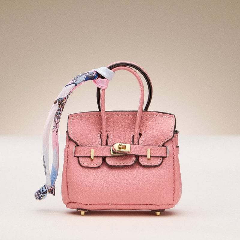 Mini Birkin Faux leather bag (9) Mini Birkin Faux Leather Bag