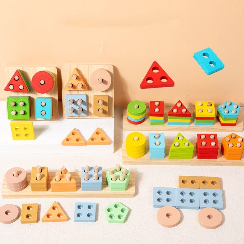 Wood Stacking Puzzle Toy 2