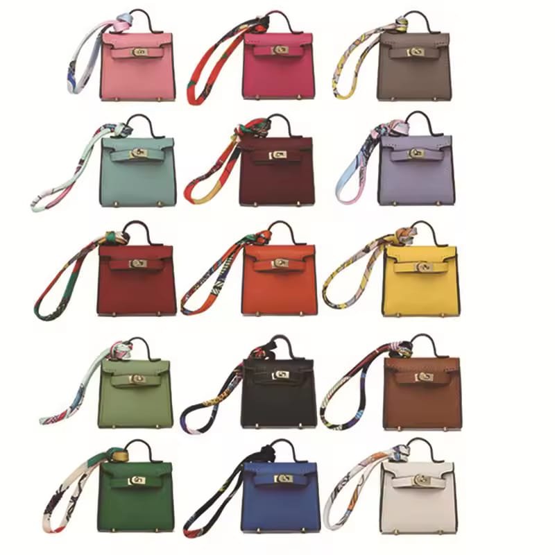 pendant bucket bag keychain (5) Pendant Bucket Bag Keychain & Mini Purse - Image 3