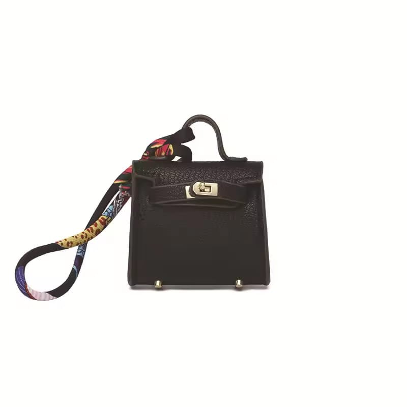 pendant bucket bag keychain (6) Pendant Bucket Bag Keychain & Mini Purse - Image 2