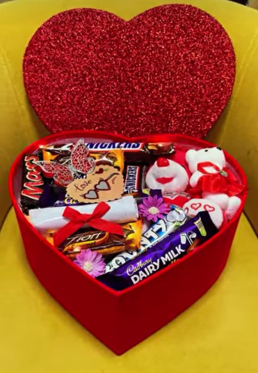 fresh flower bouquet & chocolate combo fresh flower bouquet & chocolate combo