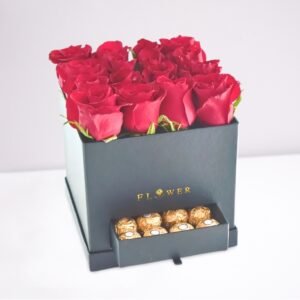 flower boxes: elegant blooms in a luxury box